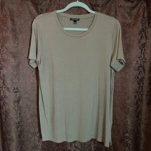 Topshop Super Soft & Lightweight Grey Green Short Sleeve Tee  Size 8